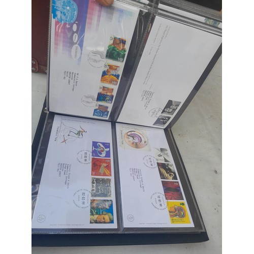 5 - 5 x albums of Stamp First Day Covers with some postal history  (approx 12 kg)