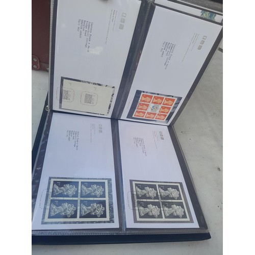 5 - 5 x albums of Stamp First Day Covers with some postal history  (approx 12 kg)