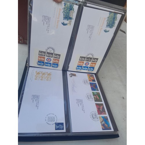 5 - 5 x albums of Stamp First Day Covers with some postal history  (approx 12 kg)