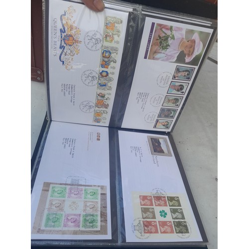 5 - 5 x albums of Stamp First Day Covers with some postal history  (approx 12 kg)