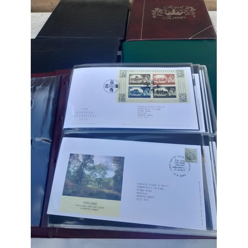 5 - 5 x albums of Stamp First Day Covers with some postal history  (approx 12 kg)