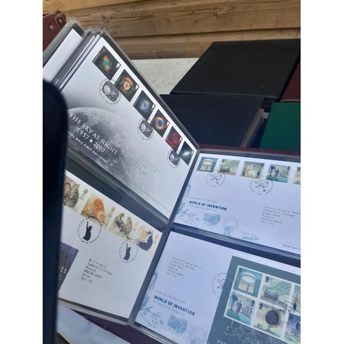 5 - 5 x albums of Stamp First Day Covers with some postal history  (approx 12 kg)