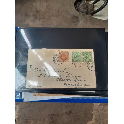 11 - Stamps of the World in albums, stock Books, USA interest, loose, Stamp First Day covers etc.