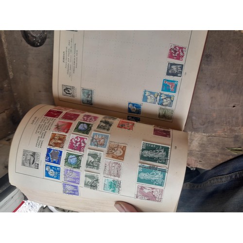 11 - Stamps of the World in albums, stock Books, USA interest, loose, Stamp First Day covers etc.