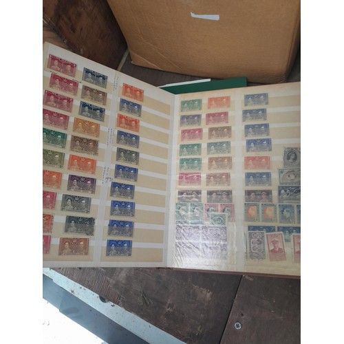 12 - Stamps : Stamps of the World mounted mint and used, loose and fixed in stock books and albums