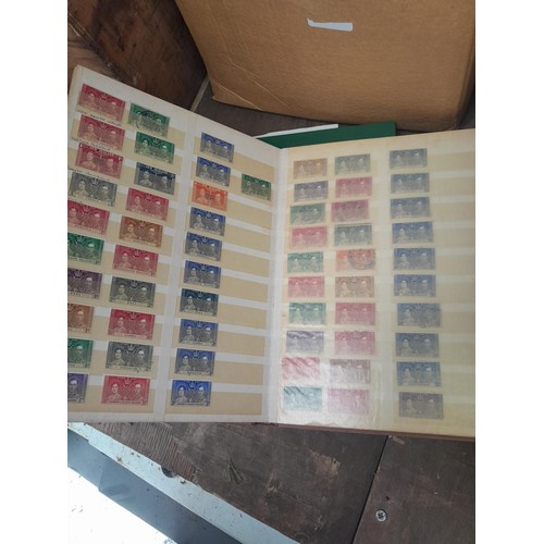 12 - Stamps : Stamps of the World mounted mint and used, loose and fixed in stock books and albums