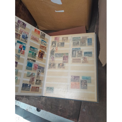 12 - Stamps : Stamps of the World mounted mint and used, loose and fixed in stock books and albums