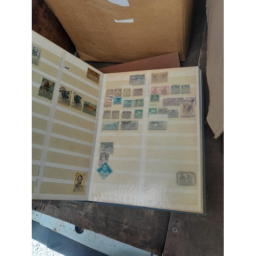 12 - Stamps : Stamps of the World mounted mint and used, loose and fixed in stock books and albums