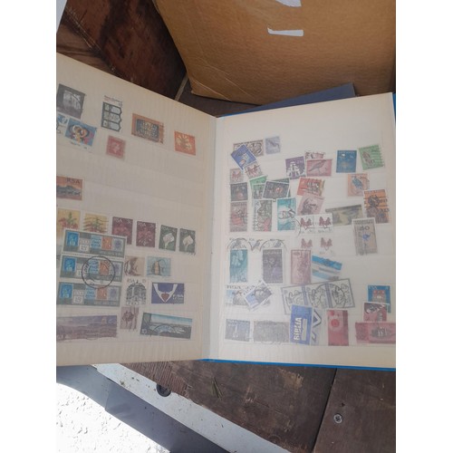 12 - Stamps : Stamps of the World mounted mint and used, loose and fixed in stock books and albums