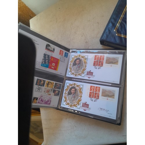 17 - 2 x folders of Stamp First Day Covers. note 1 x signature cards