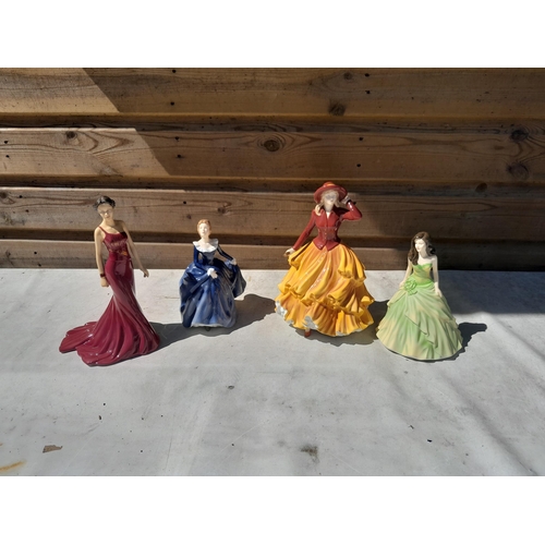 28 - 4 x Royal Doulton figures