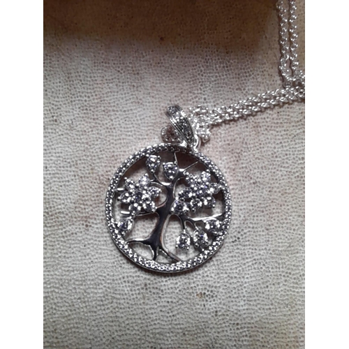 42 - Pandora boxed Tree of Life necklace