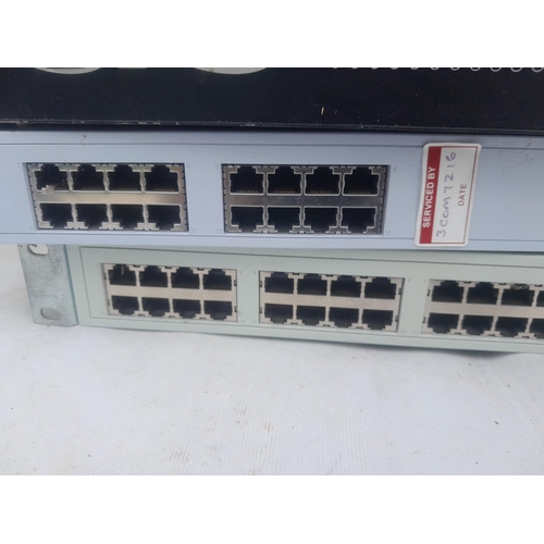 143 - 2 x Adderview OSD desktop switch & 2 x Baseline Switch 2024