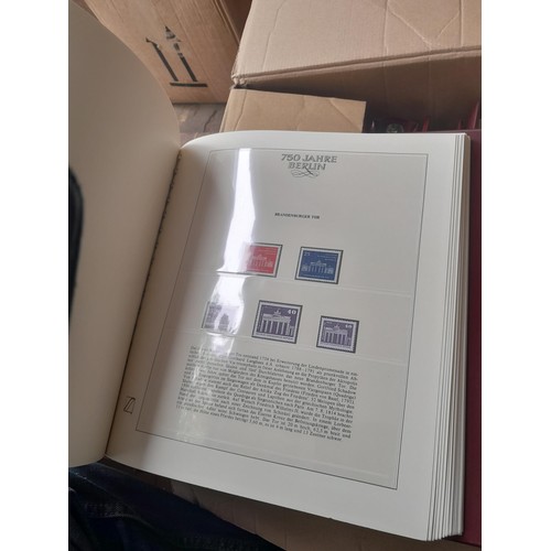 163 - Stamps : Germany 750th Anniversary of Berlin Collection in 7 Special Albums with stamps and cover