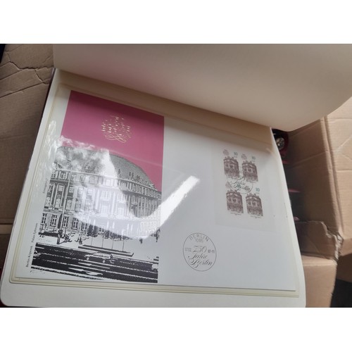 163 - Stamps : Germany 750th Anniversary of Berlin Collection in 7 Special Albums with stamps and cover