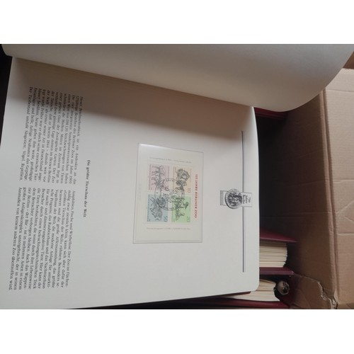 163 - Stamps : Germany 750th Anniversary of Berlin Collection in 7 Special Albums with stamps and cover