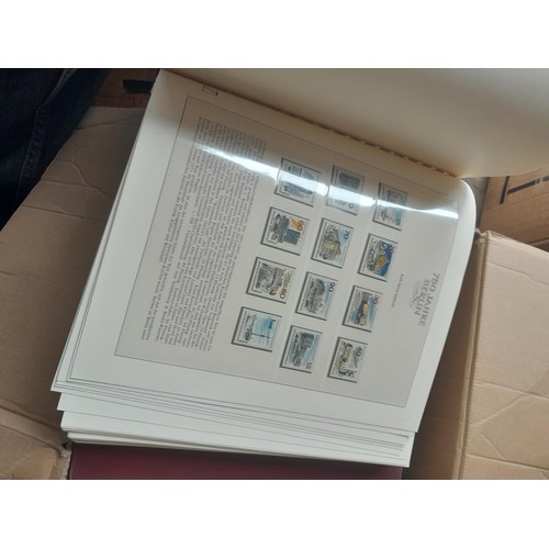 163 - Stamps : Germany 750th Anniversary of Berlin Collection in 7 Special Albums with stamps and cover