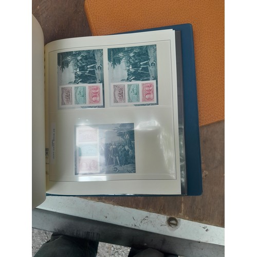 164 - Stamps : USA, 2 x Lindar albums containing 1900 -2000 collection, earlier used and later unmounted &... 