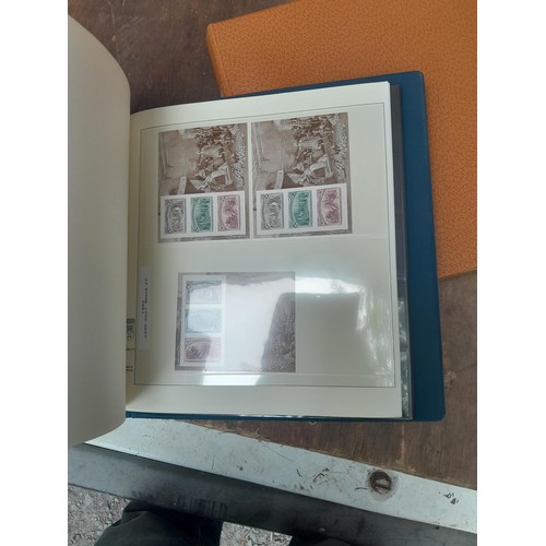 164 - Stamps : USA, 2 x Lindar albums containing 1900 -2000 collection, earlier used and later unmounted &... 