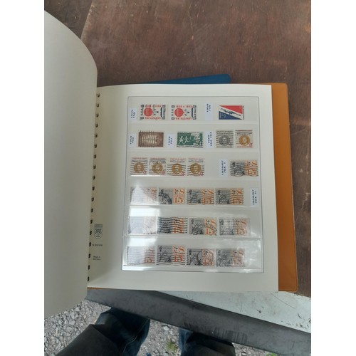 164 - Stamps : USA, 2 x Lindar albums containing 1900 -2000 collection, earlier used and later unmounted &... 