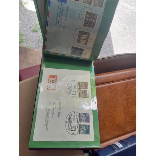 173 - Stamps : West German accumulation of First Day Covers in 13 binders