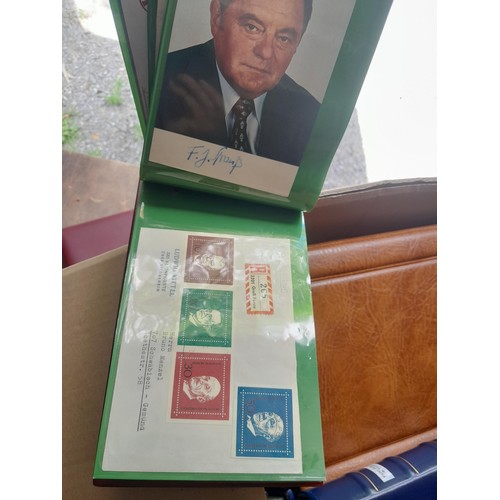 173 - Stamps : West German accumulation of First Day Covers in 13 binders