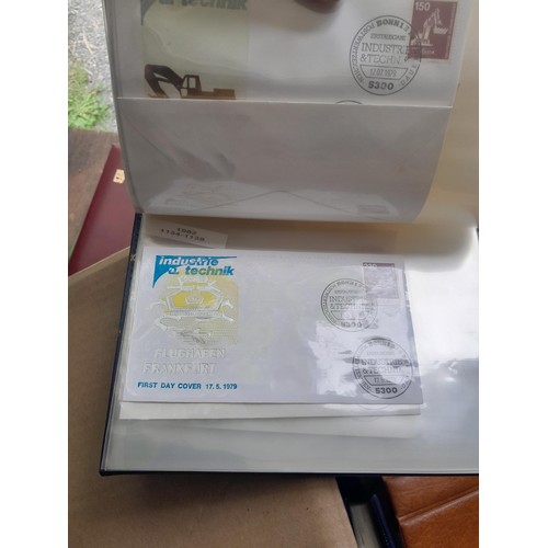 173 - Stamps : West German accumulation of First Day Covers in 13 binders