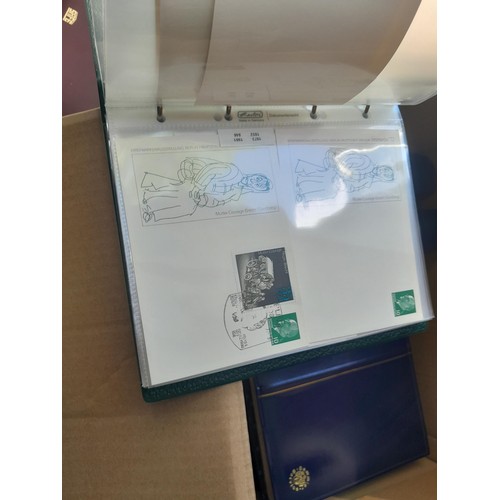 173 - Stamps : West German accumulation of First Day Covers in 13 binders