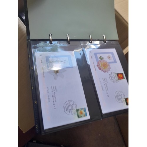 173 - Stamps : West German accumulation of First Day Covers in 13 binders