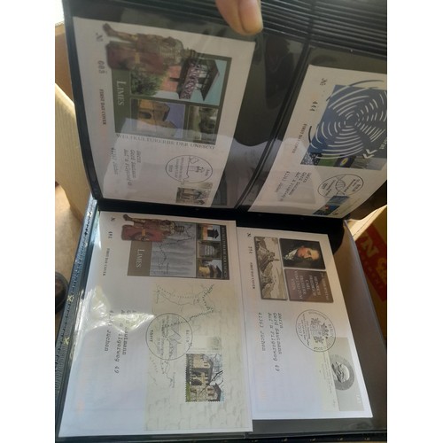 173 - Stamps : West German accumulation of First Day Covers in 13 binders