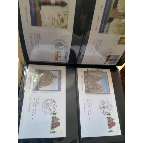 173 - Stamps : West German accumulation of First Day Covers in 13 binders