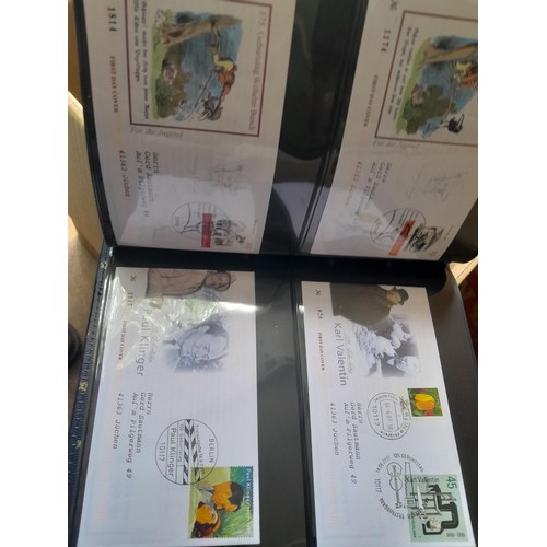 173 - Stamps : West German accumulation of First Day Covers in 13 binders