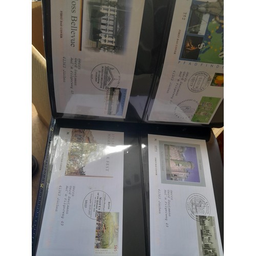 173 - Stamps : West German accumulation of First Day Covers in 13 binders