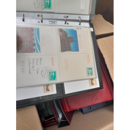 174 - Stamps : East Germany First day covers in 8 binders