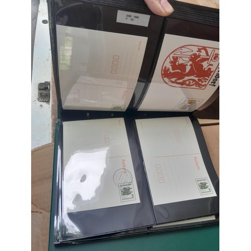 174 - Stamps : East Germany First day covers in 8 binders