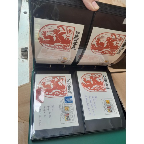 174 - Stamps : East Germany First day covers in 8 binders