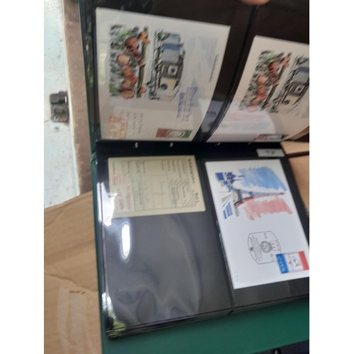 174 - Stamps : East Germany First day covers in 8 binders