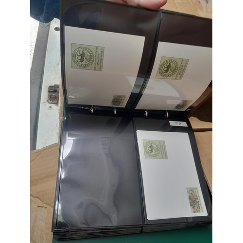 174 - Stamps : East Germany First day covers in 8 binders