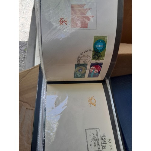 174 - Stamps : East Germany First day covers in 8 binders