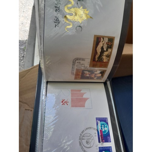 174 - Stamps : East Germany First day covers in 8 binders