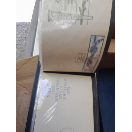 174 - Stamps : East Germany First day covers in 8 binders