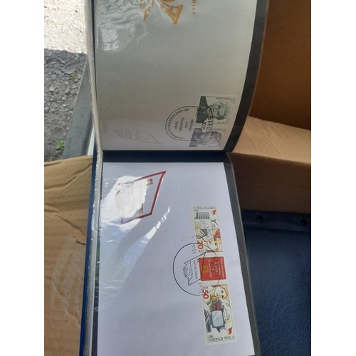 174 - Stamps : East Germany First day covers in 8 binders