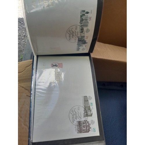 174 - Stamps : East Germany First day covers in 8 binders