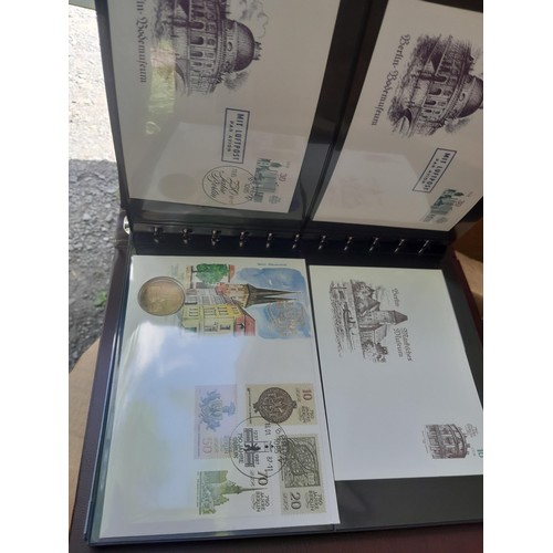 174 - Stamps : East Germany First day covers in 8 binders