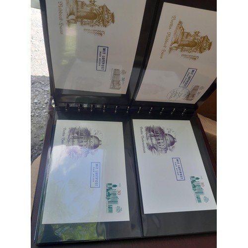 174 - Stamps : East Germany First day covers in 8 binders