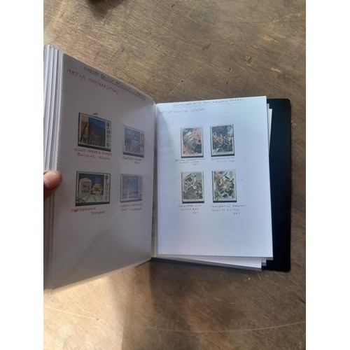 181 - Stamps : a few earlier but nearly all QEII stamps in 2 x albums & 3 x stockbooks, mainly used some m... 