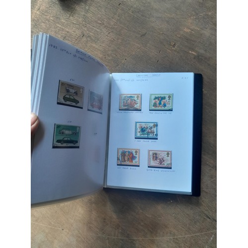 181 - Stamps : a few earlier but nearly all QEII stamps in 2 x albums & 3 x stockbooks, mainly used some m... 