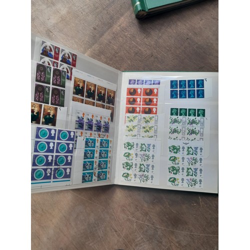 181 - Stamps : a few earlier but nearly all QEII stamps in 2 x albums & 3 x stockbooks, mainly used some m... 