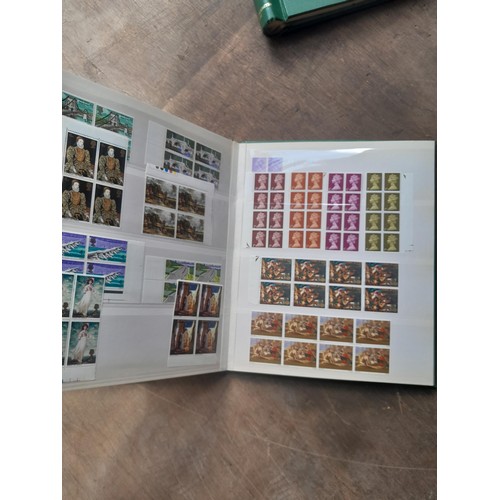 181 - Stamps : a few earlier but nearly all QEII stamps in 2 x albums & 3 x stockbooks, mainly used some m... 