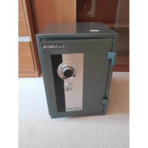 457 - Modern code lock safe with key, 34 cms x 48 cms x 38 cms